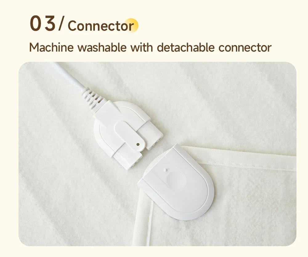 Electric Heating Blanket, 220V, 60, Polyester - detail 12