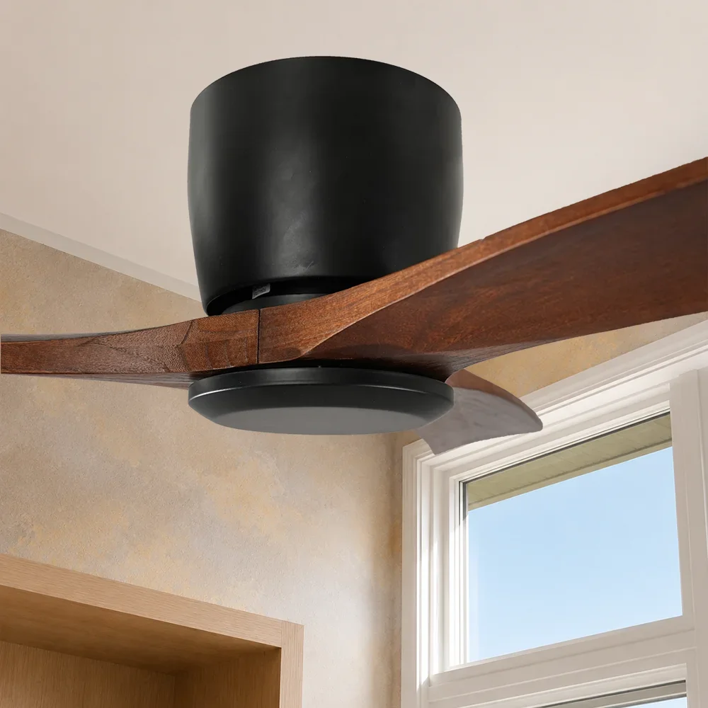 Ceiling Fan, USA, 35W(0.05hp), Wood+Metal - detail 2