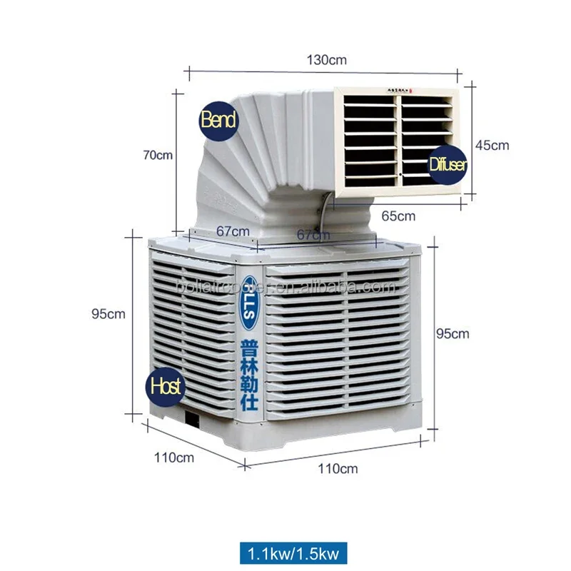 Evaporative Air Cooler, 18000-40000, 220V, 18000m³ - detail 10