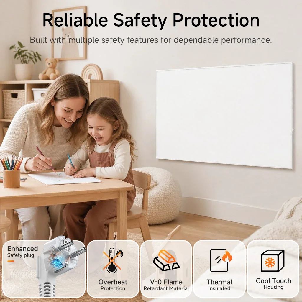 Infrared Electric Heating Panel, Portable - detail 24