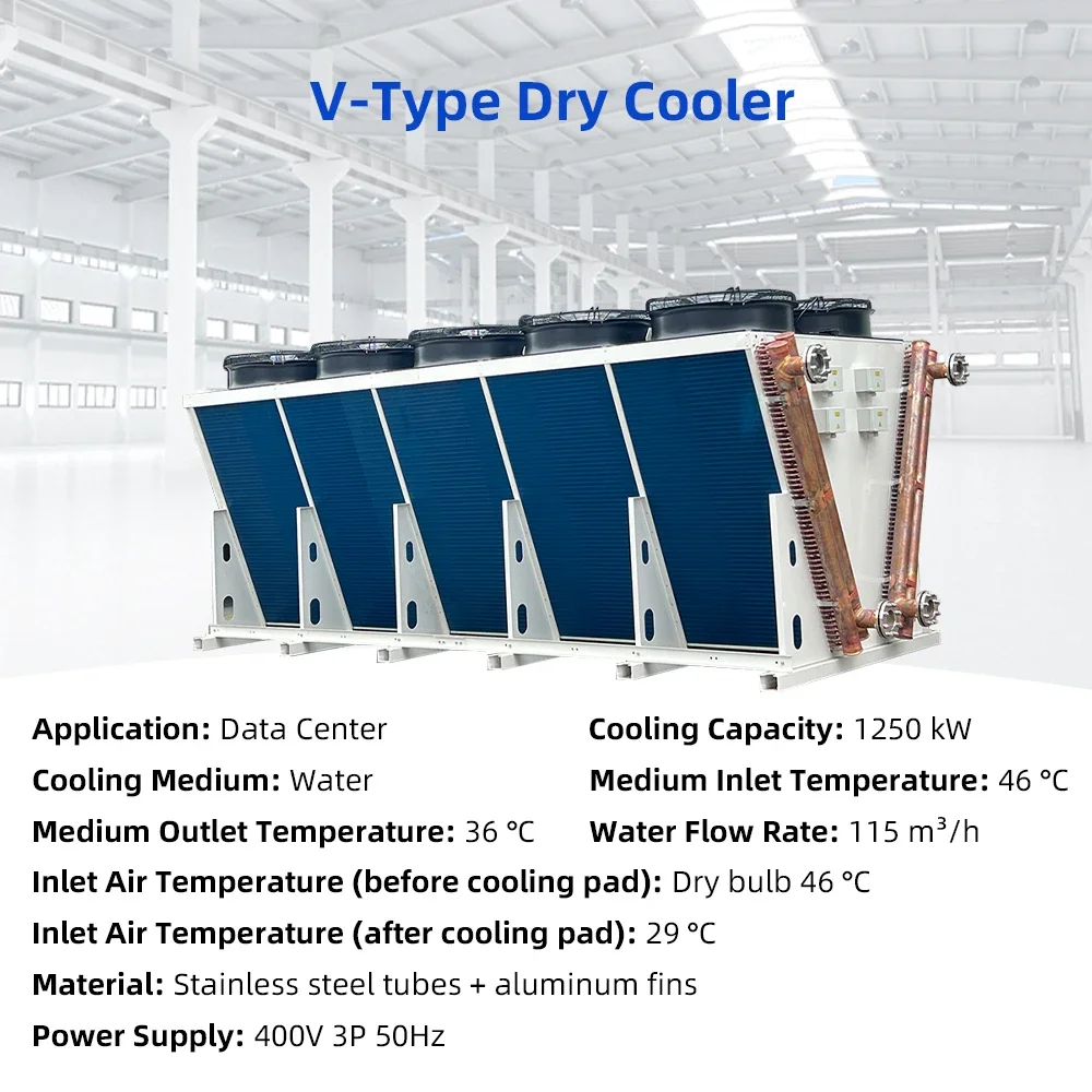Dry Cooler, YKF, 50-1000kW - detail 4