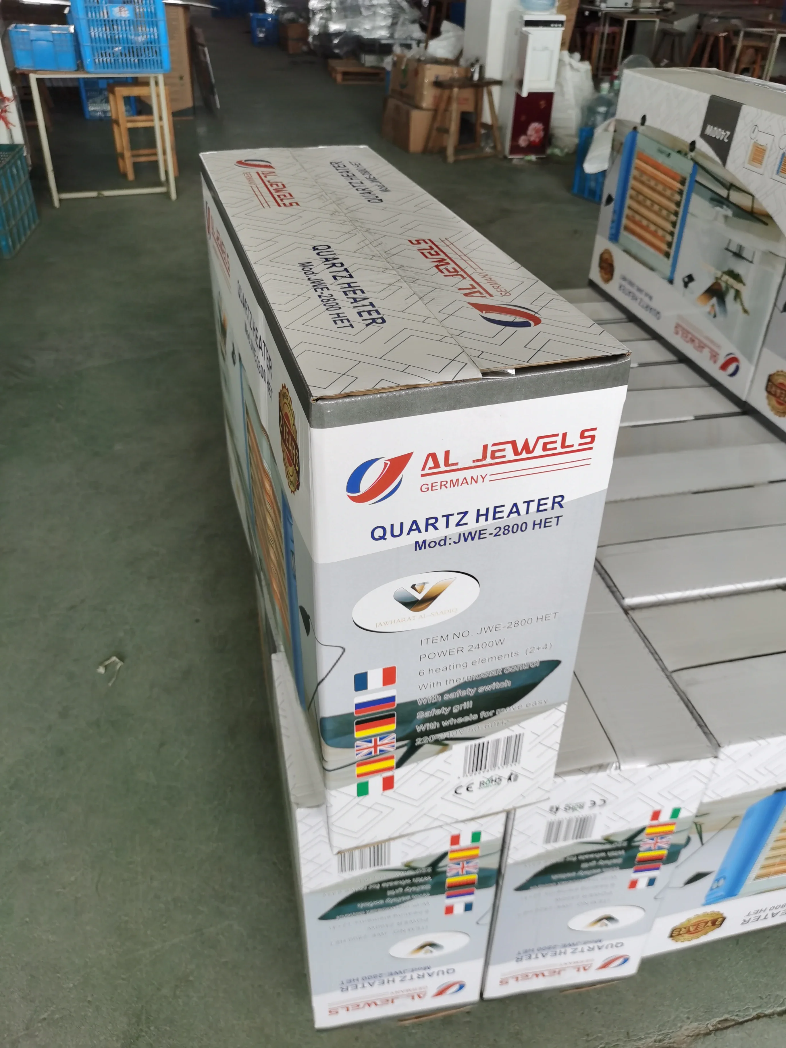 Heating Quartz Heater, Portable, 220V-240V, Electric - detail 8