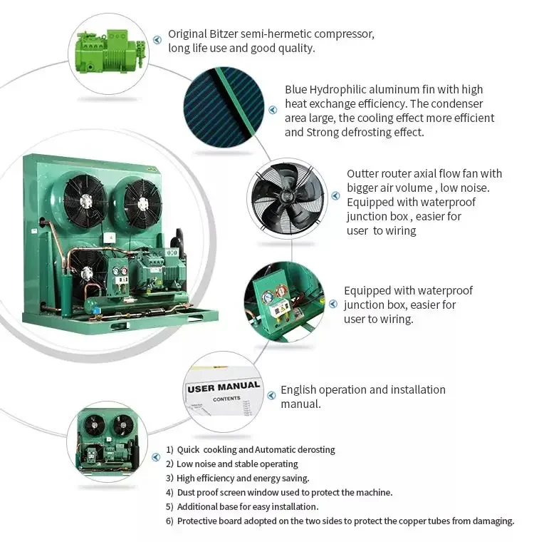 Scroll Compressor, 380V-440V, R22 - detail 10