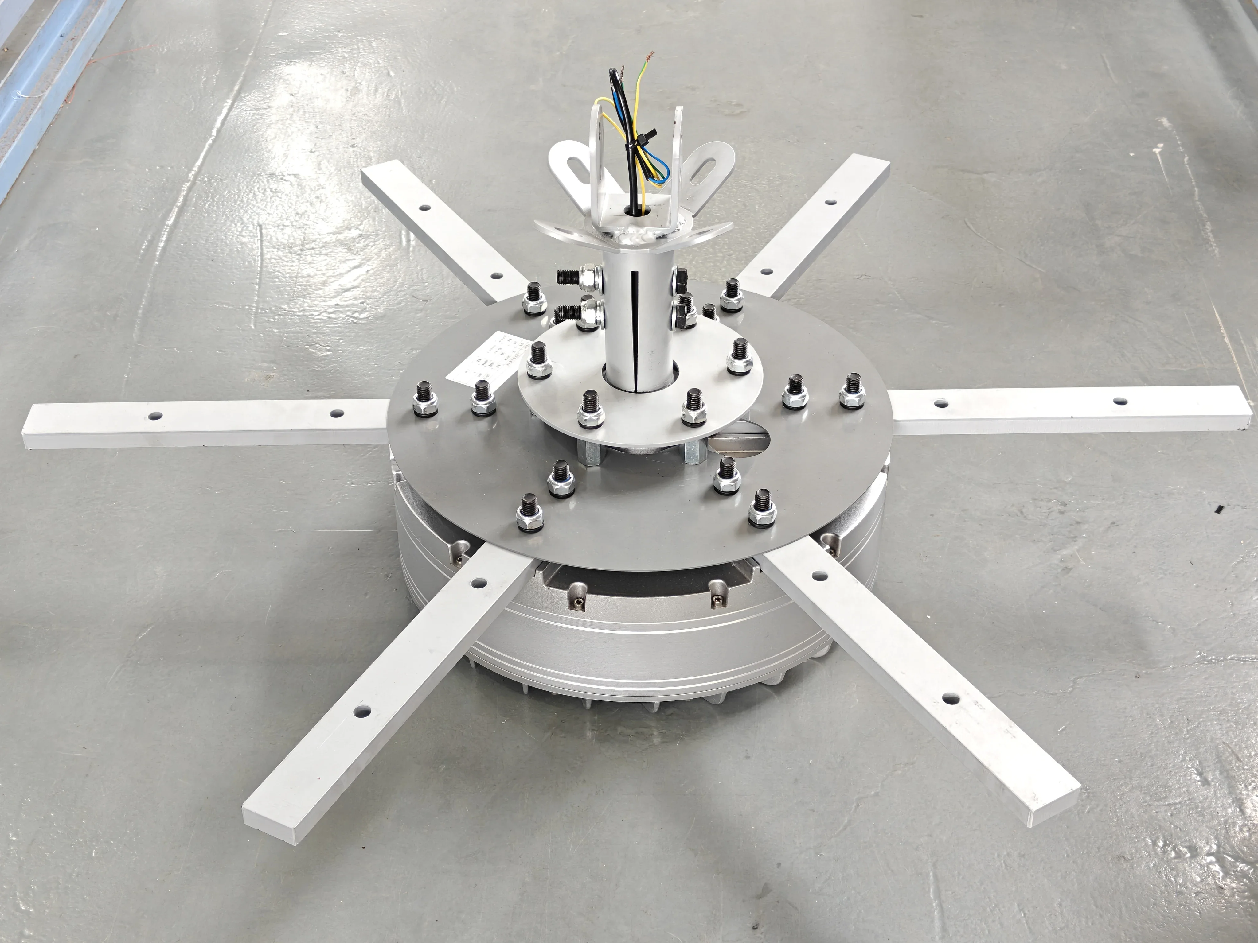 Axial Hvls Ceiling Fan, 18.0Ft, 3p 440v, Electric - detail 22