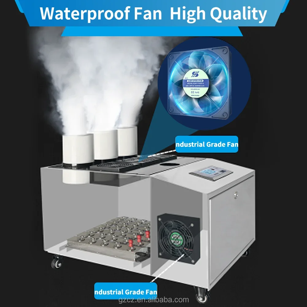 Capacity Industrial Ultrasonic Humidifier, 3-21KG/h, 110-240v - detail 26