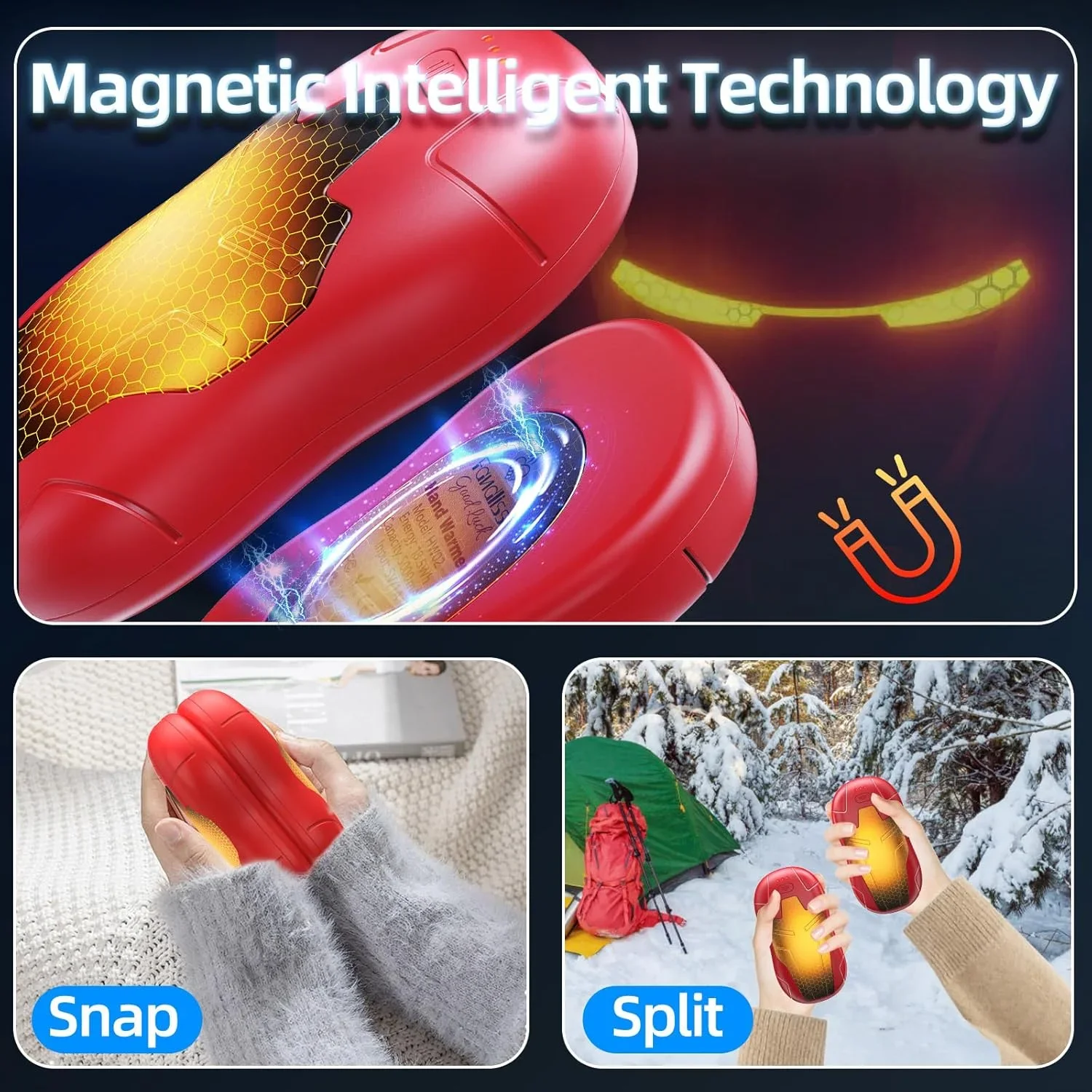 Hand Warmer, Portable, USB, 10000mAh - detail 16