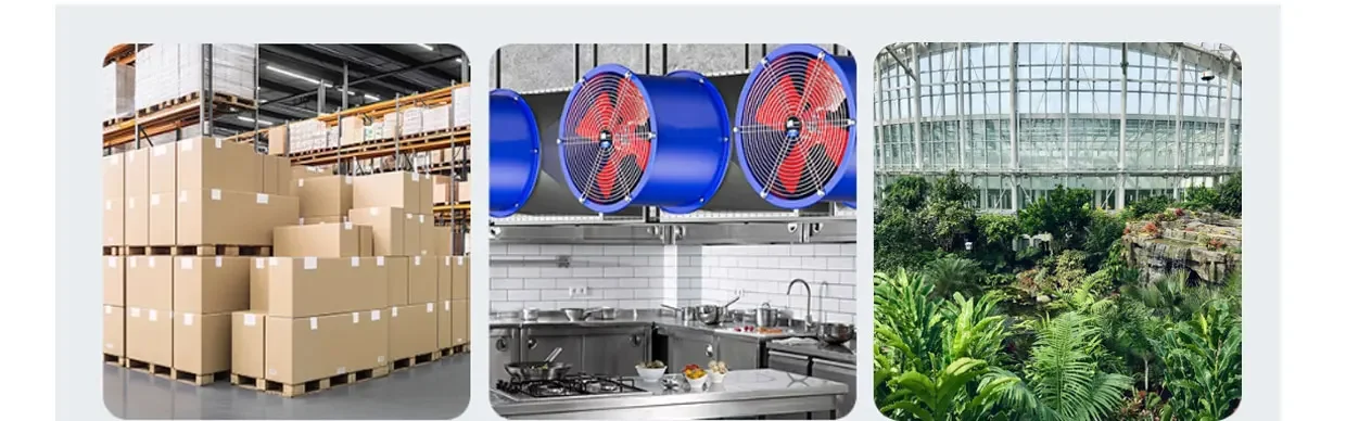 Ventilation Drum Blower, 30Inch, 380V220V415V, 37200m3 - detail 18