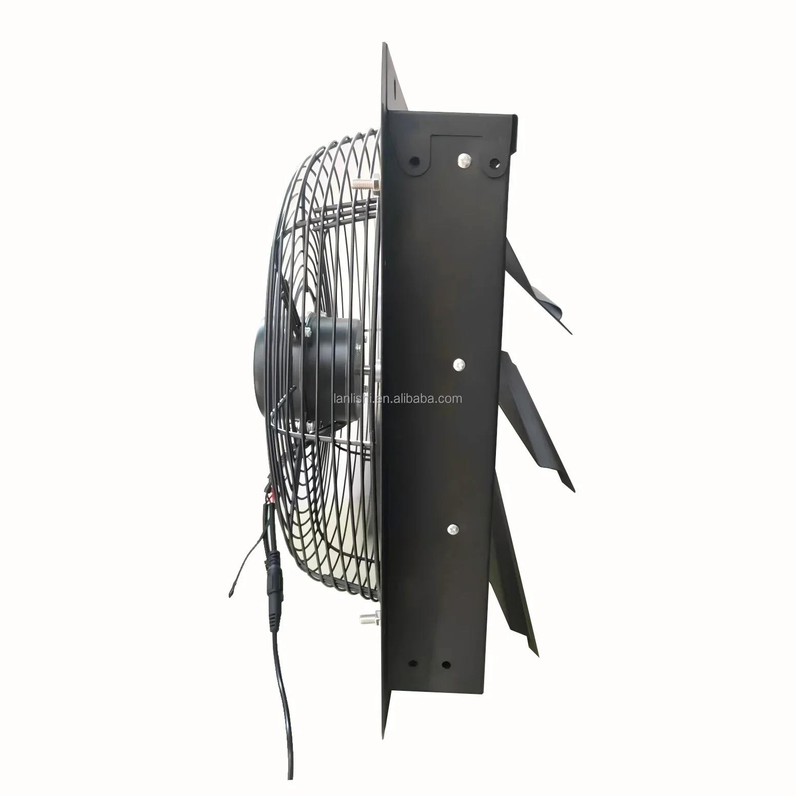Mounted Bathroom Exhaust Fan, 12inch, Wall, Solar - detail 8