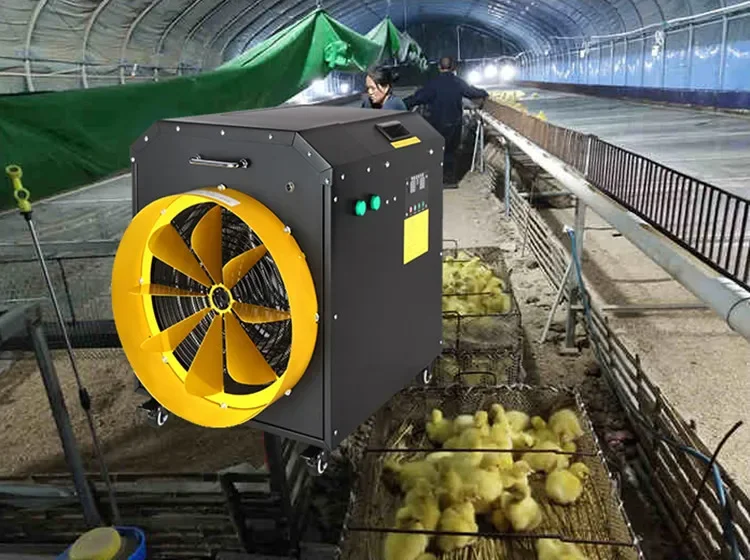 Portable Electric Air Fan, 30KW, Stainless, Steel - detail 10
