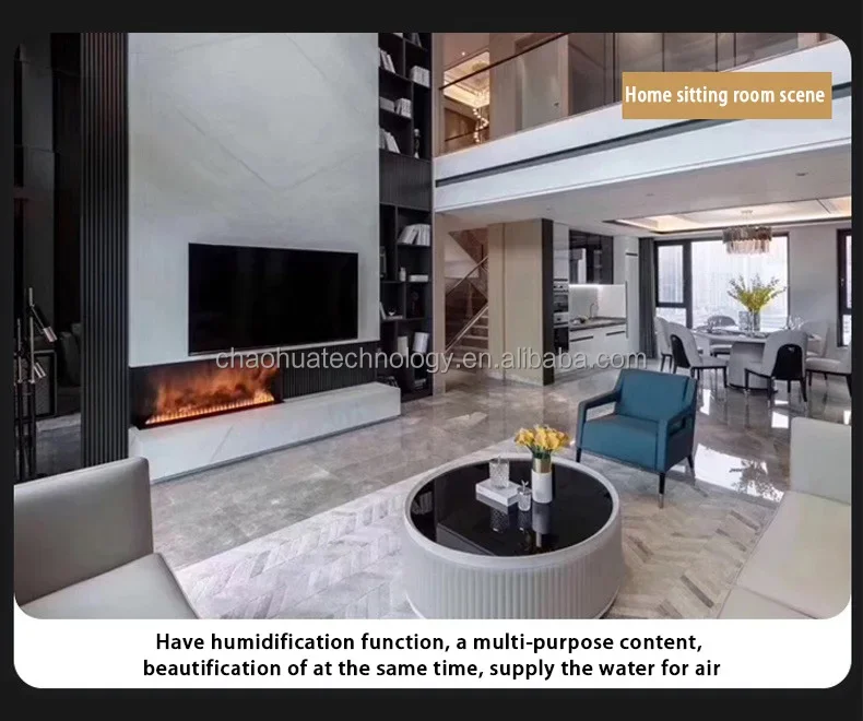 Electric Fireplace, 70-300cm, LED - detail 38