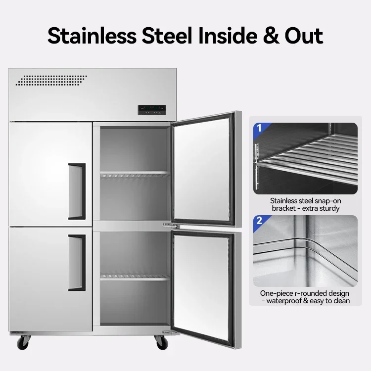Commercial Freezer, Stainless, Steel - detail 74