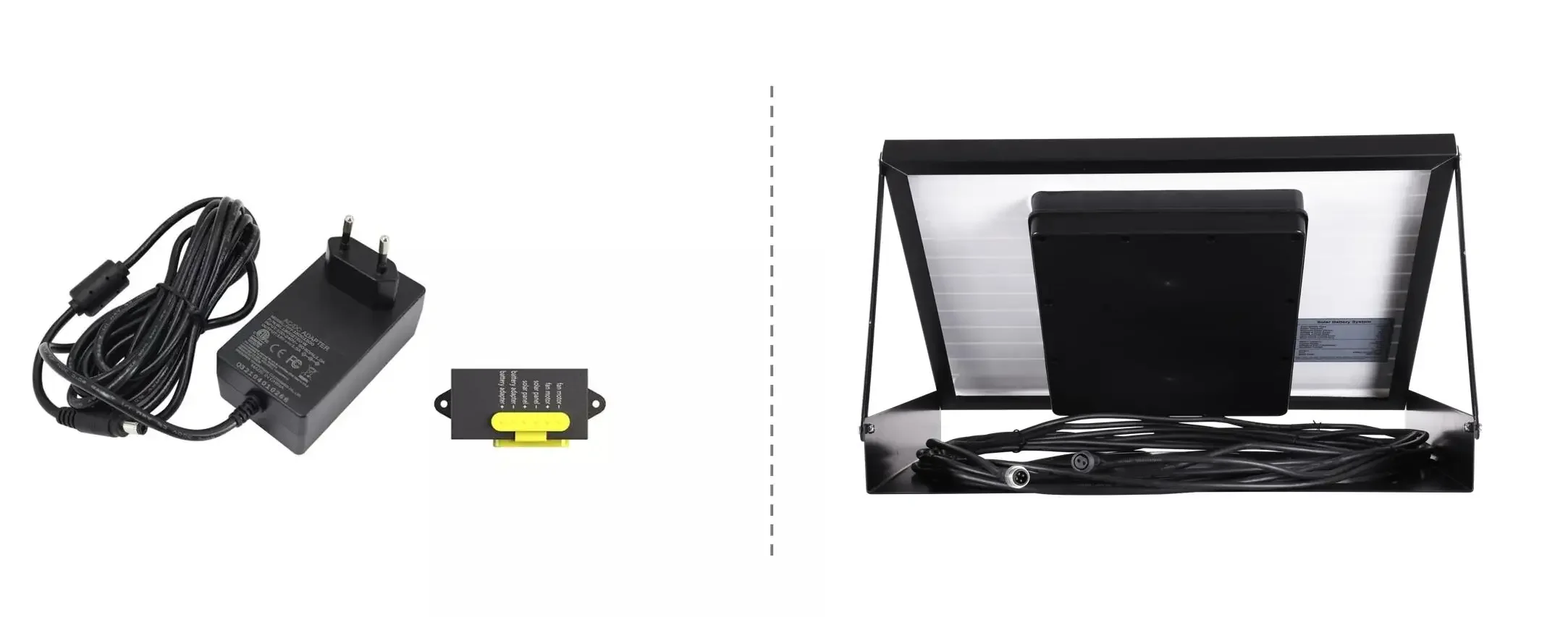 Solar Exhaust Fan, 24V, Wall - detail 24