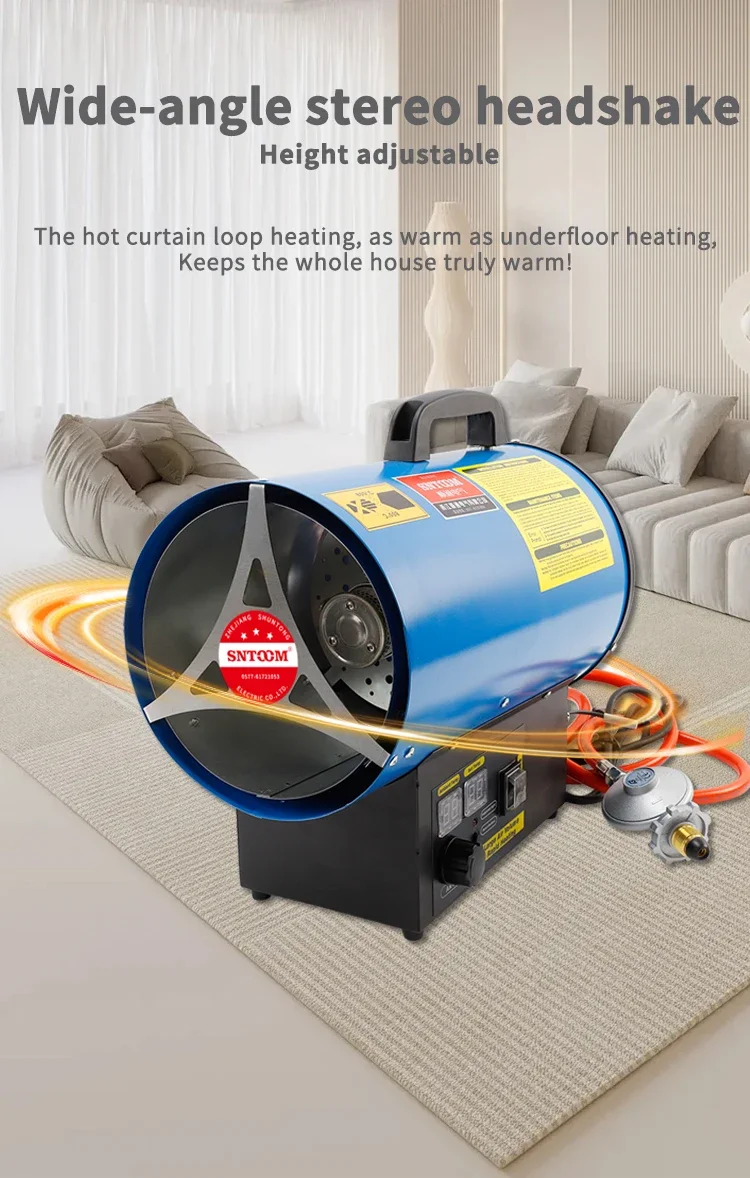 High-efficiency Gas Heater, Portable, 220 V, Natural Gas - detail 8