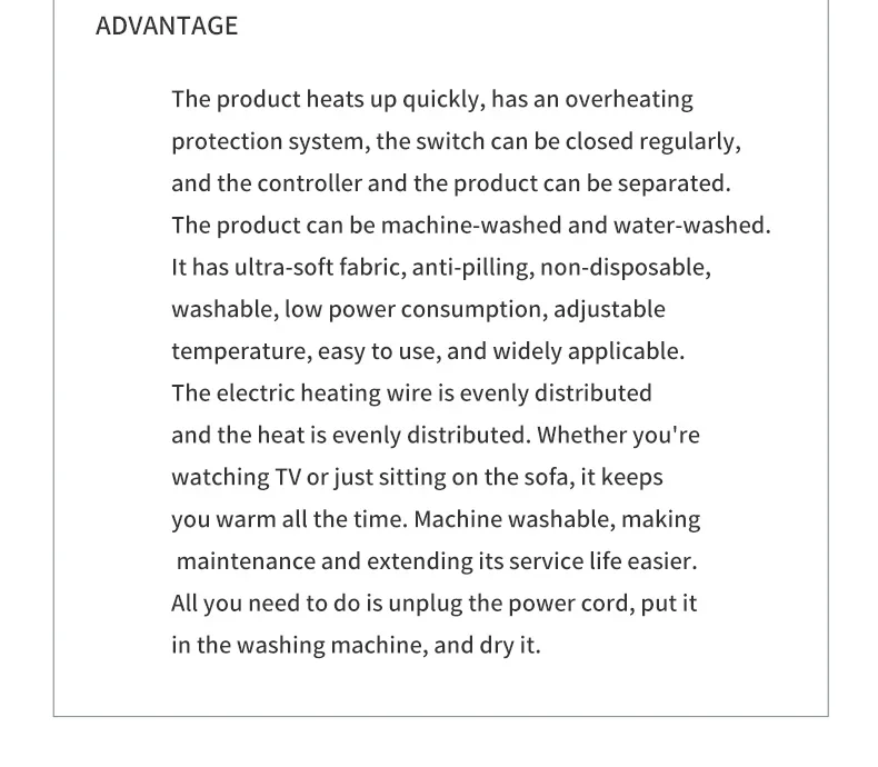 Foot Warmer, 220V, Electric - detail 38