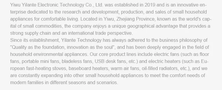 Small Electric Heater, Portable, 1200W, PTC - detail 18