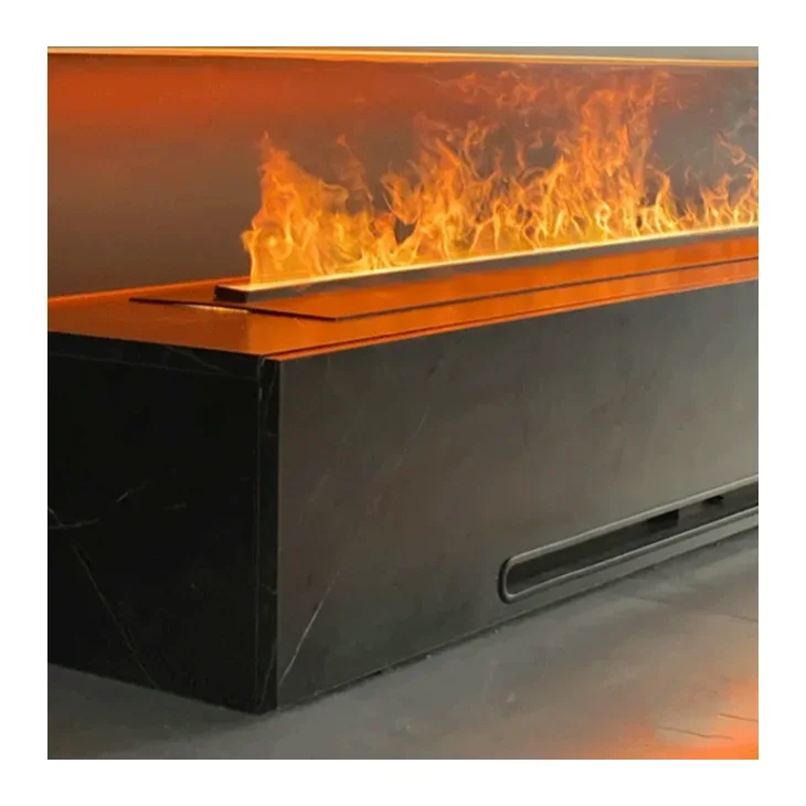 Steam Mist Water Fireplace, 3D, Steel - detail 38