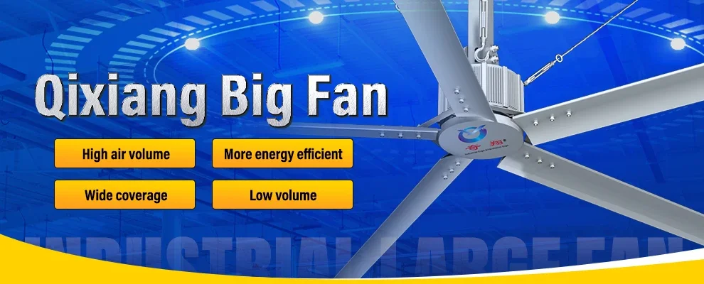 Blades Industrial Hvs Fan, 10ft, 3m, Aluminum, HVLS - detail 2