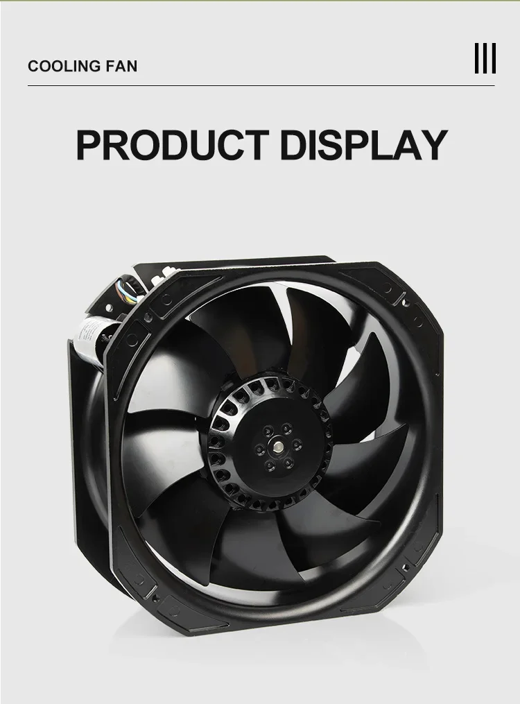 AC22580 225mm AC Axial Cooling Fan, 110-240V, 2550-2900RPM - detail 14