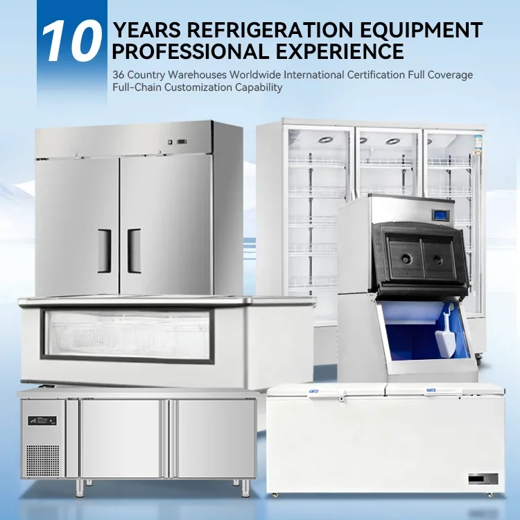 Commercial Freezer, Stainless, Steel - detail 2
