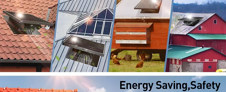 Ventilation Attic Exhaust Fan, Solar, Roof, 25W, 12V - detail 10