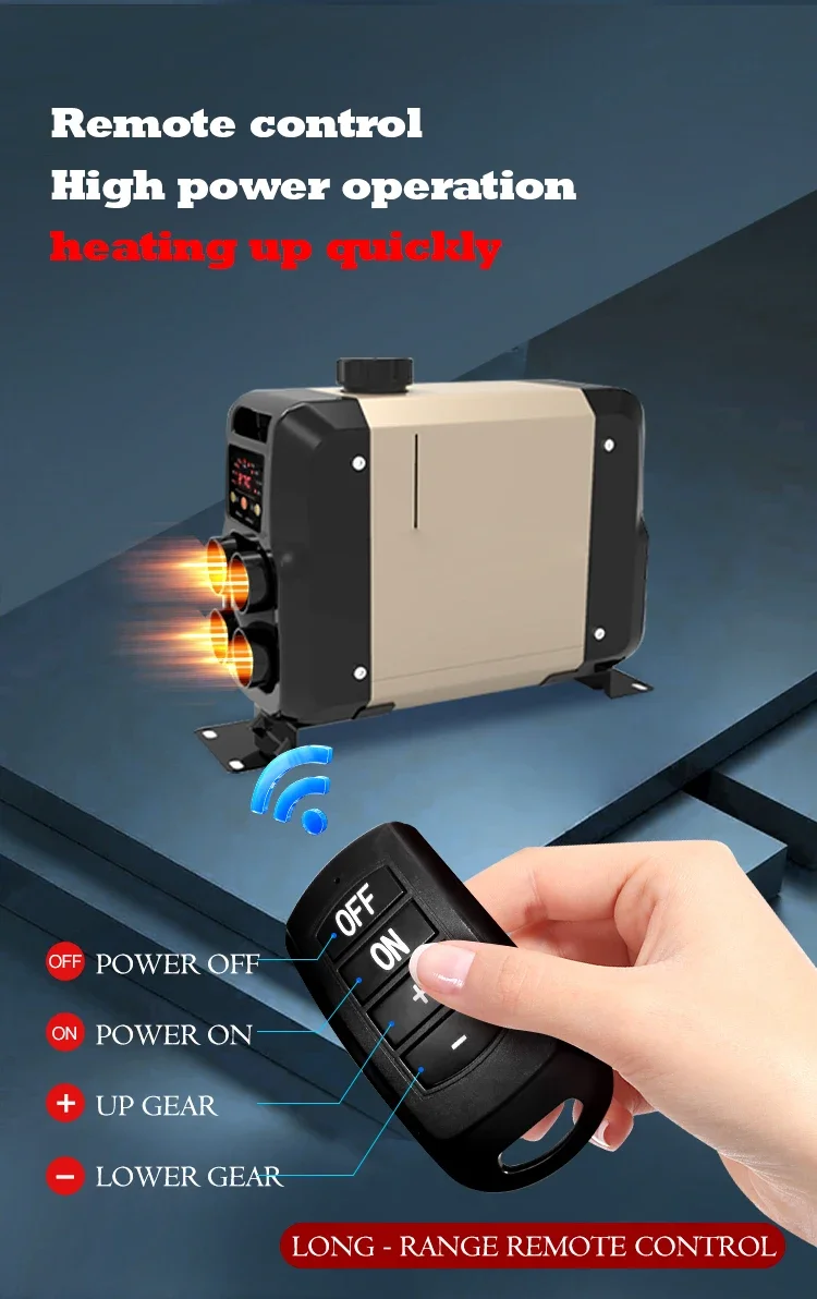 Fired Parking Air Heater, 12V, 24V, 220V, 5KW - detail 8