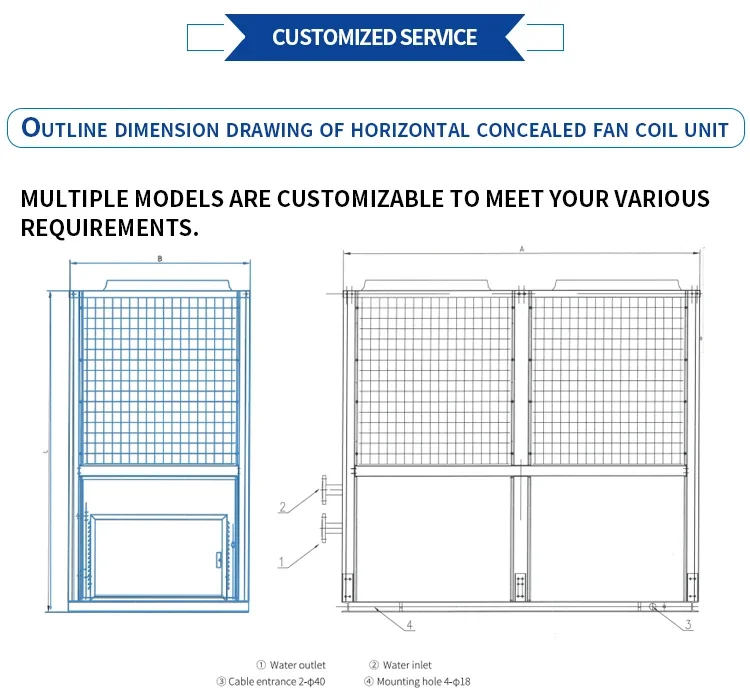 Swimming Pool Heat Pump, AIKE, 20kw, 40kw, 60kw - detail 20