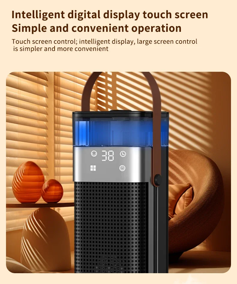 Portable Electric Heater, PTC, Plastic - detail 12