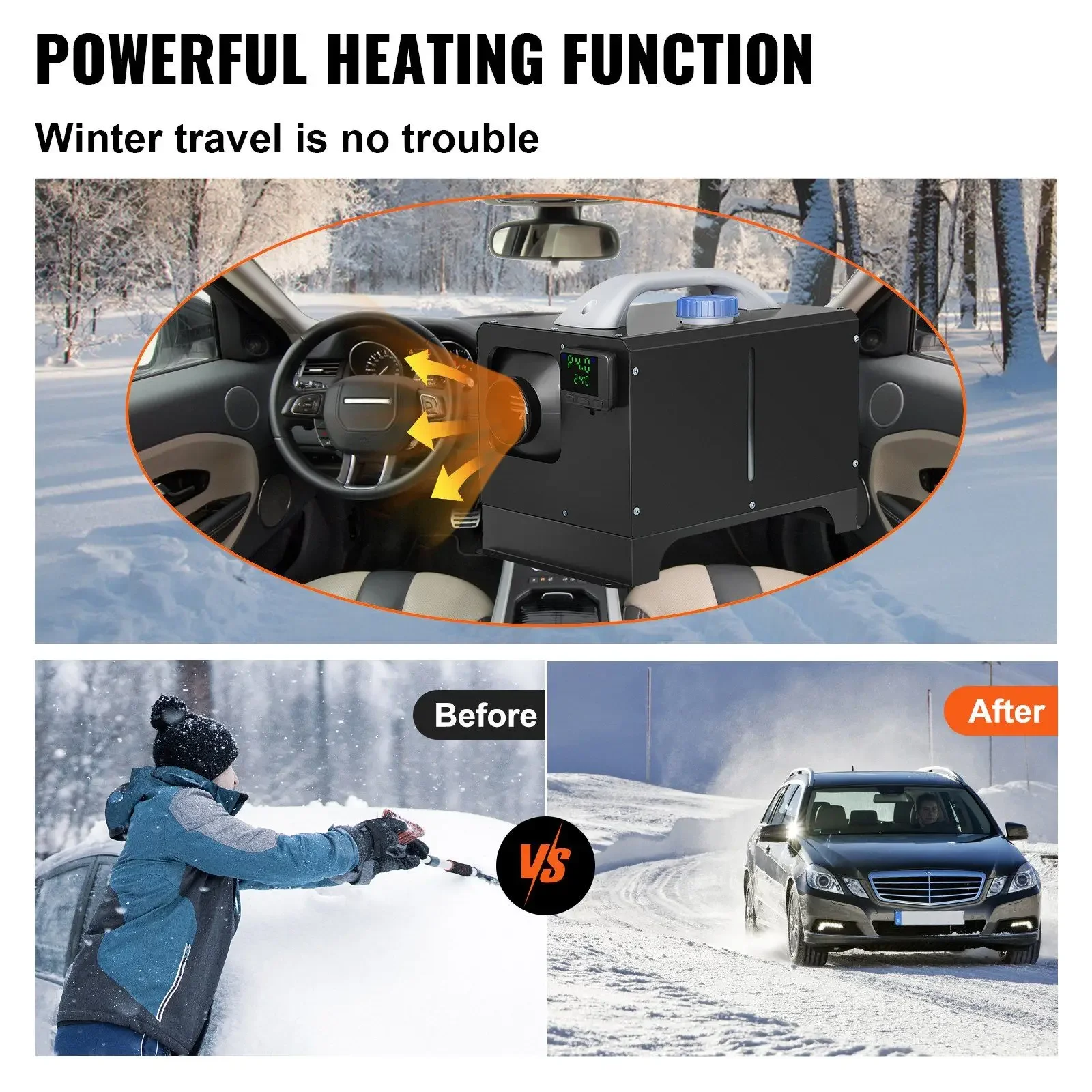 Diesel Air Heater, 8Kw, Portable - detail 6