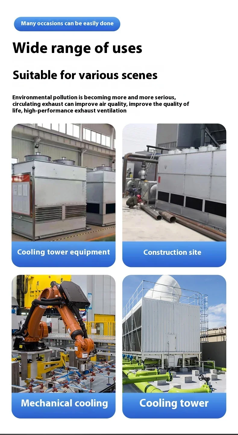 Axial Flow Fan, Aluminum, Electric, Stainless steel - detail 20