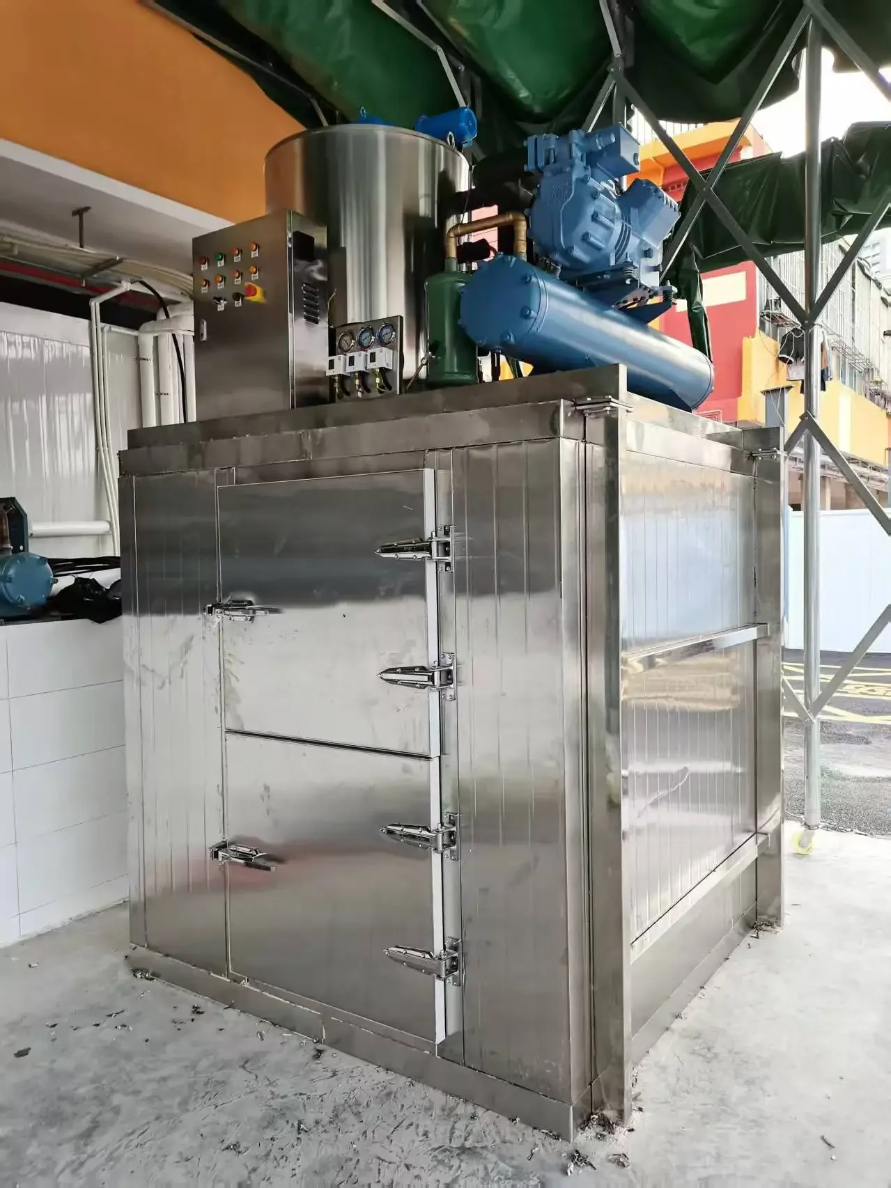 Ice Machine, 3T, 380 V, 10.32KW(13.84hp) - detail 8