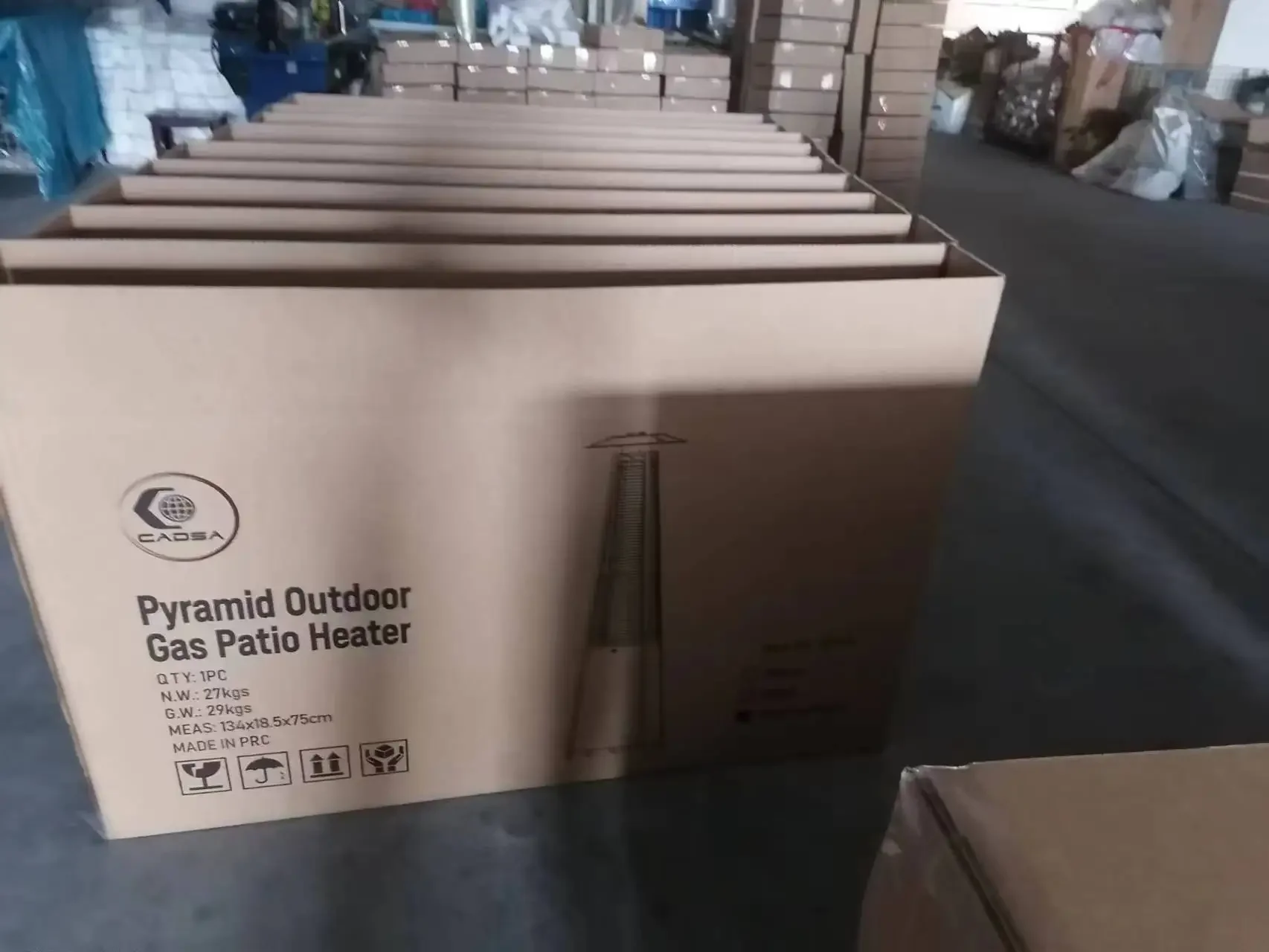 Gas Patio Heater, Portable, Steel - detail 40