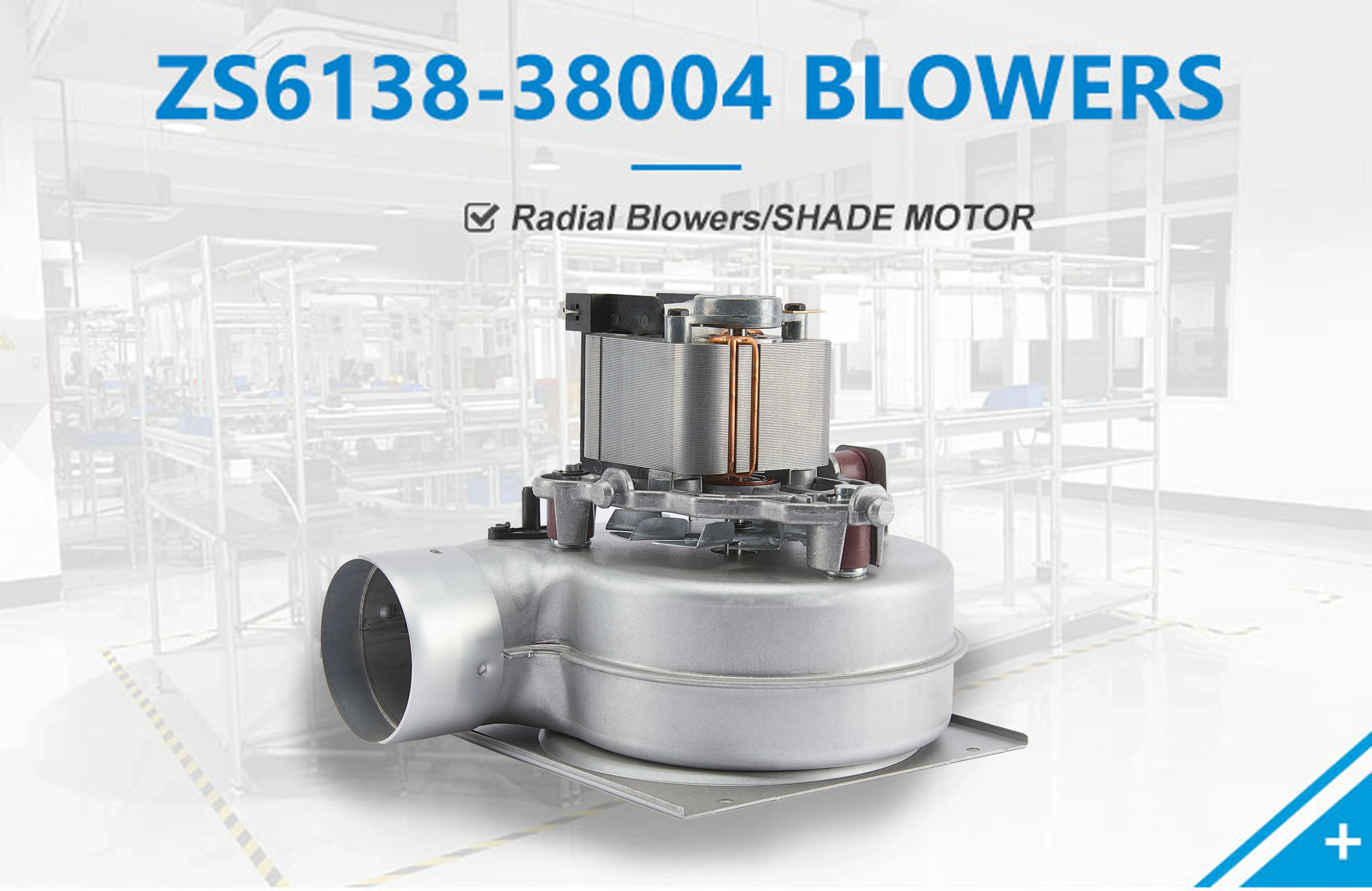 Zson Zs6138-38004 Shade Motor, 115-240V, Radial, RLG97 - detail 2