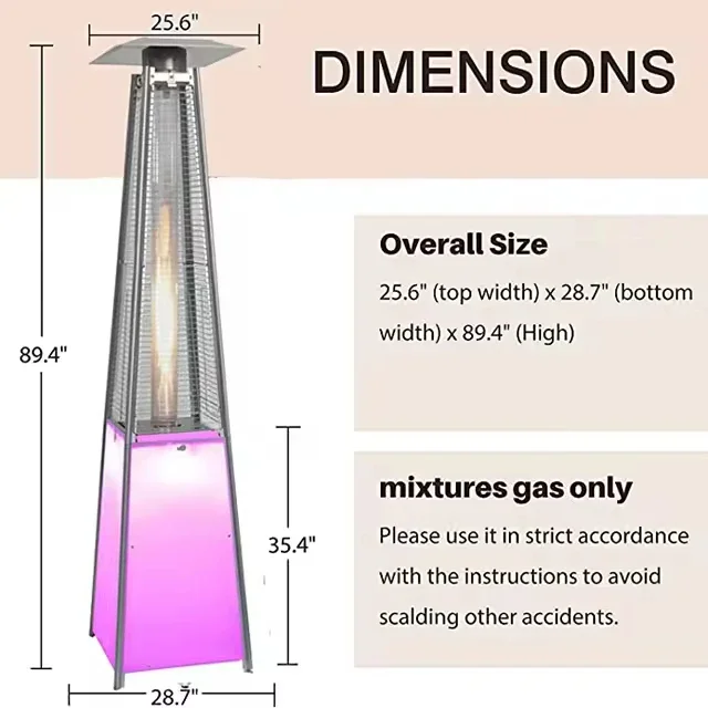 Gas Heater, 2-20%, Stainless, Steel, Portable - detail 10
