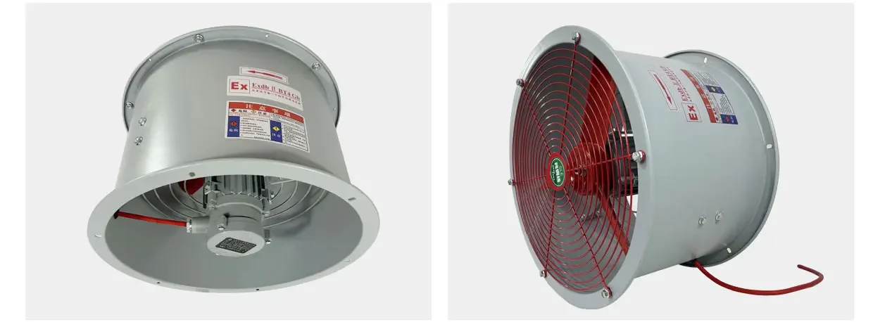 Axial Flow Fan, ATEX, Explosion-Proof, Aluminum - detail 8