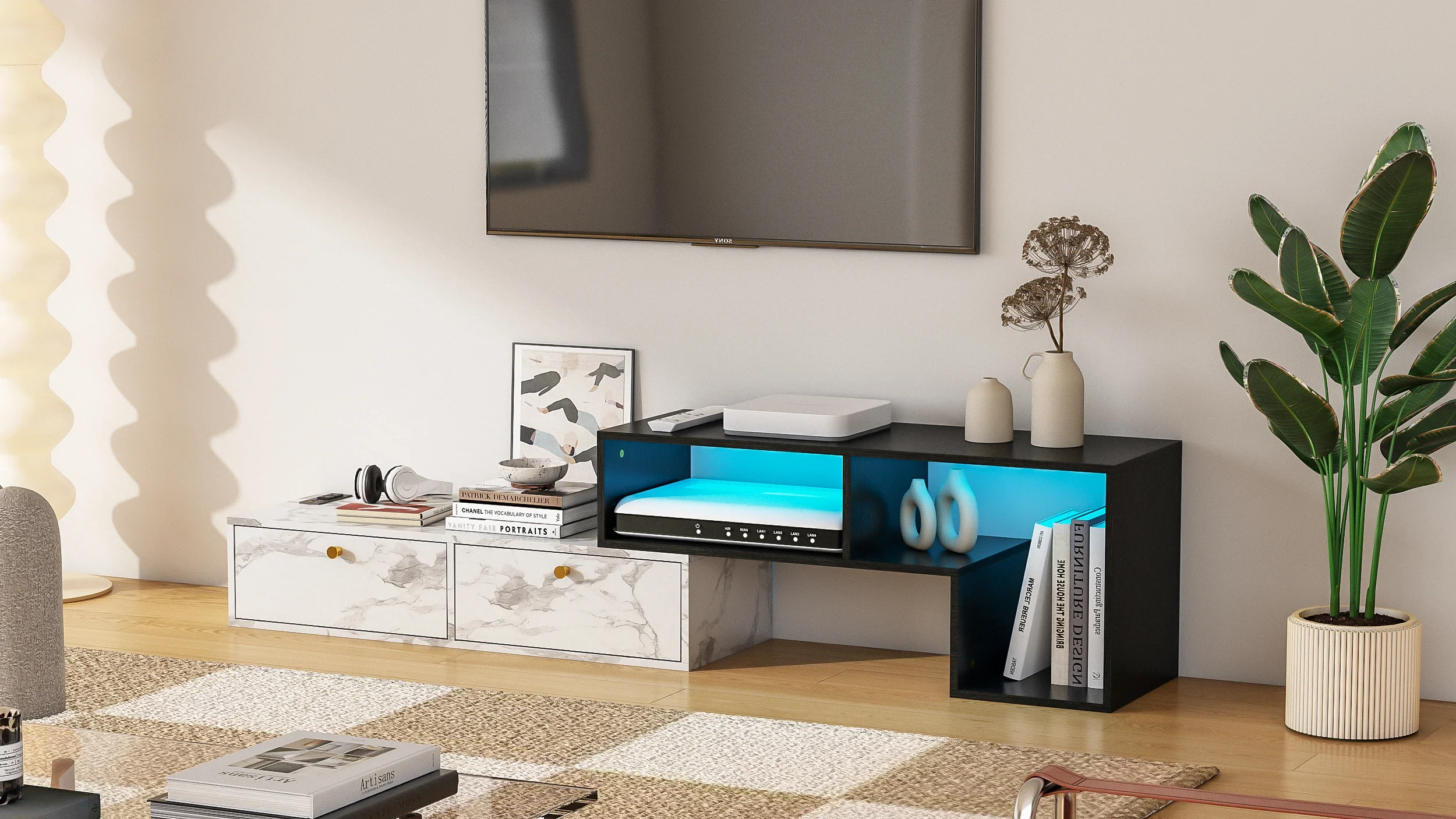 Electric Fireplace, GRS, Particle board - detail 2