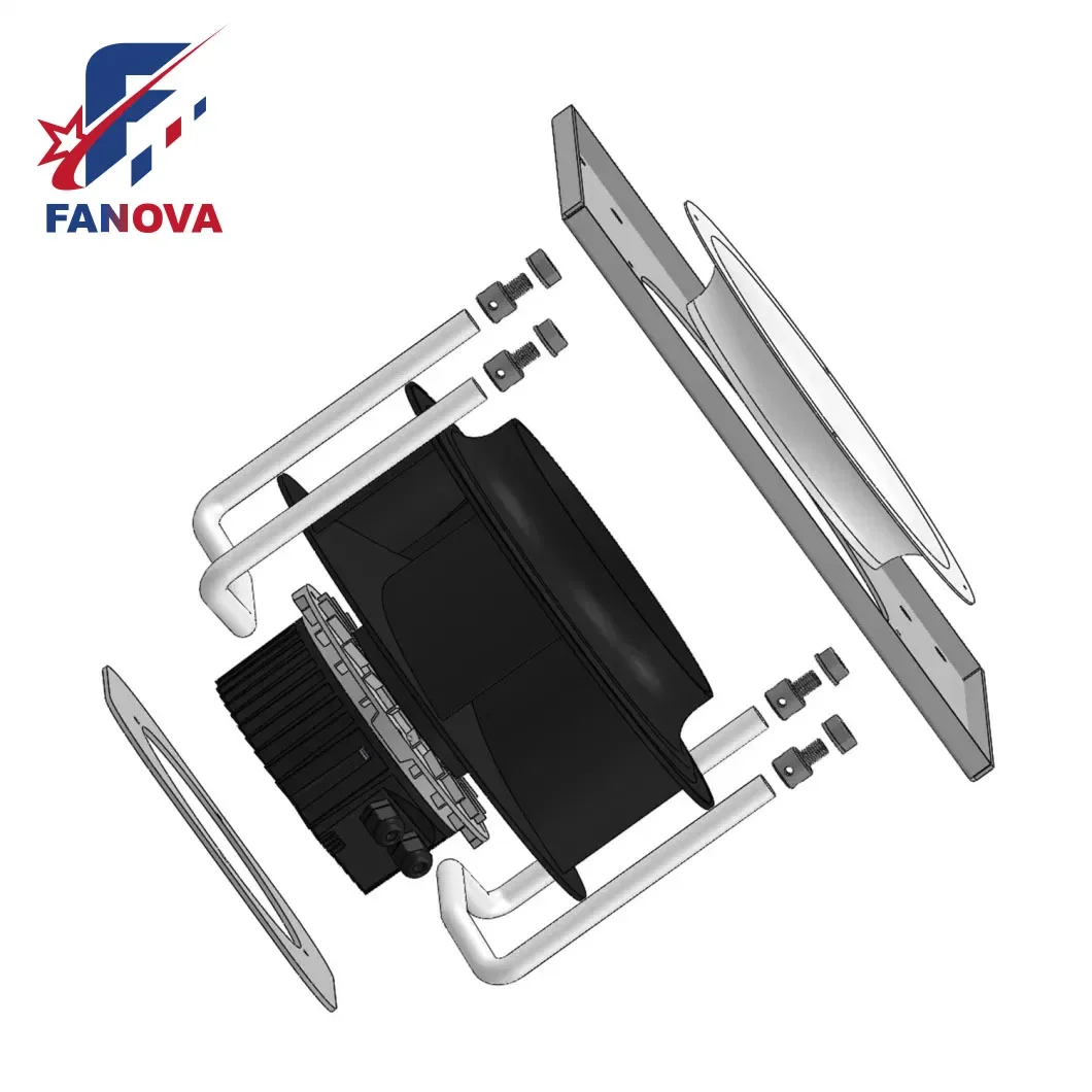 Centrifugal Blower, FANOVA, 355mm - detail 6