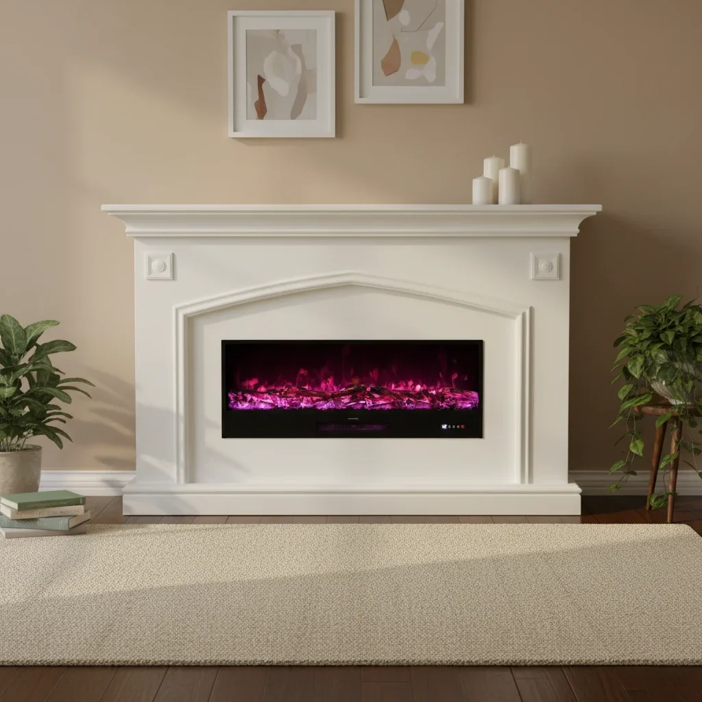 Electric Fireplace, 30inch, Wall - detail 46