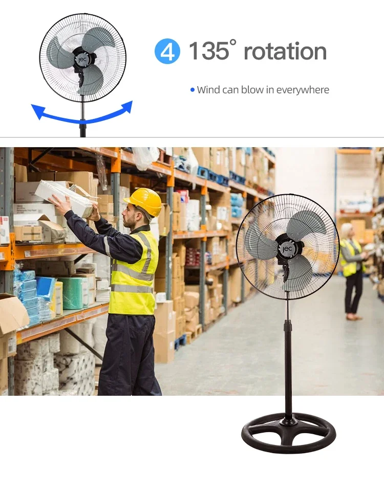 Baldes Air Circulating Fan, Wall, 110-120V, 90 - detail 8