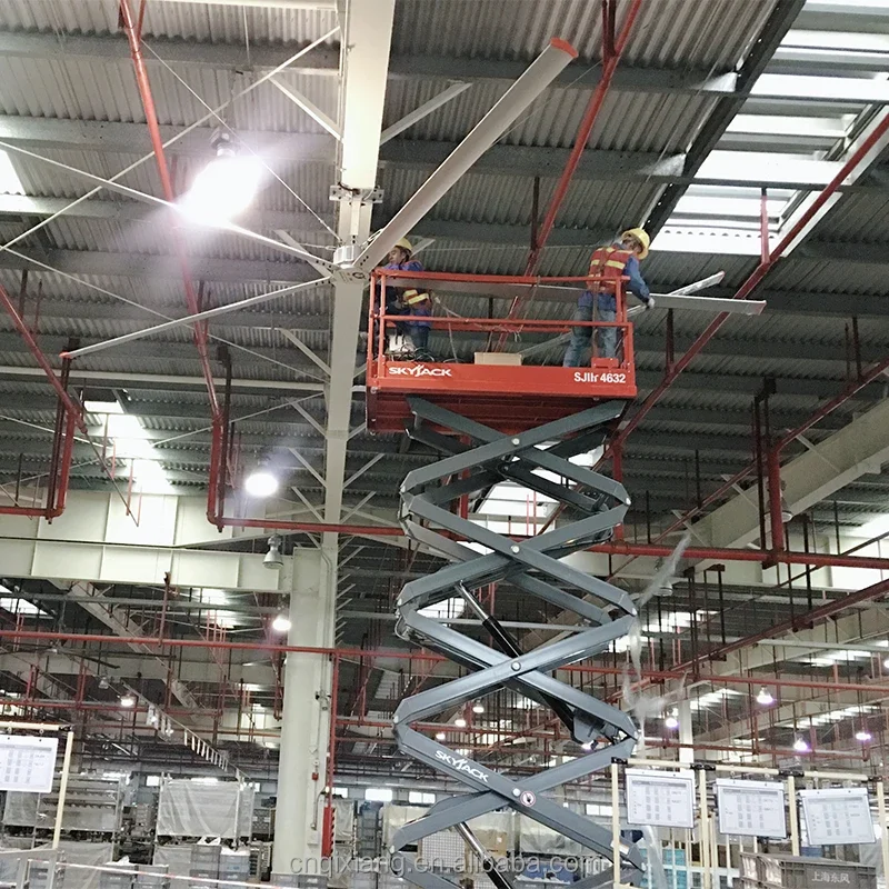 Blades Industrial Hvs Fan, 10ft, 3m, Aluminum, HVLS - detail 12