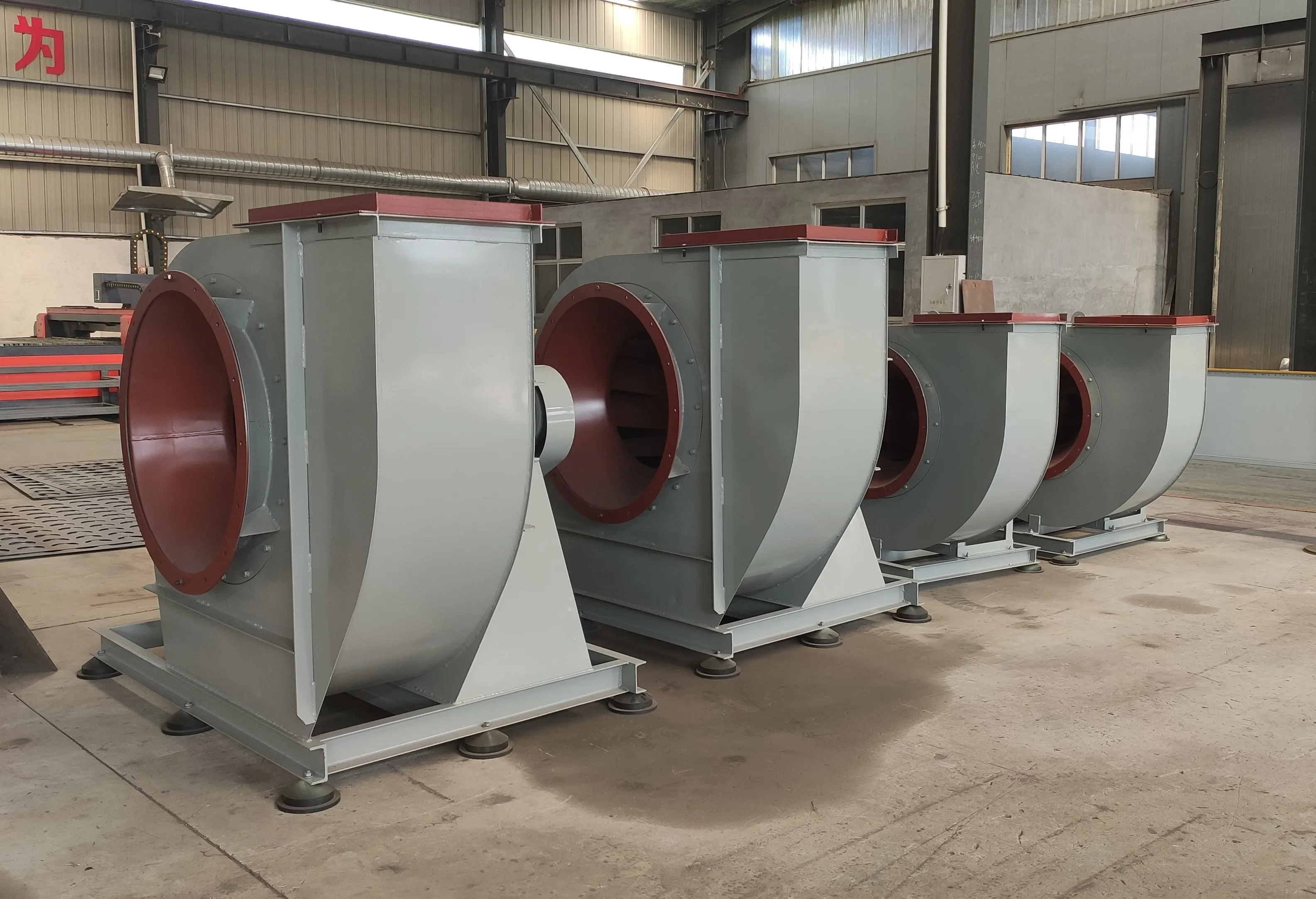 Voltage Industrial Radial Fan, 380V, Centrifugal, Steel - detail 8