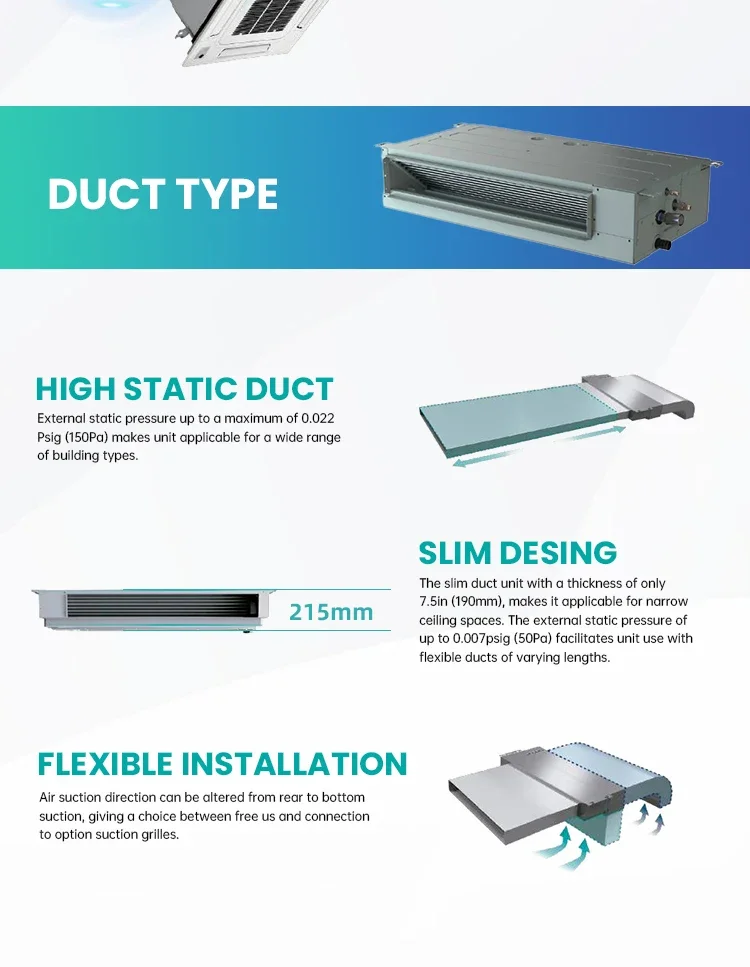 Split Air Conditioner, 18000btu, 24000btu, 36000btu, 42000btu - detail 14