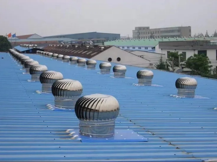Unpowered Roof Axial Fan, Wall, Battery, Stainless Steel - detail 14