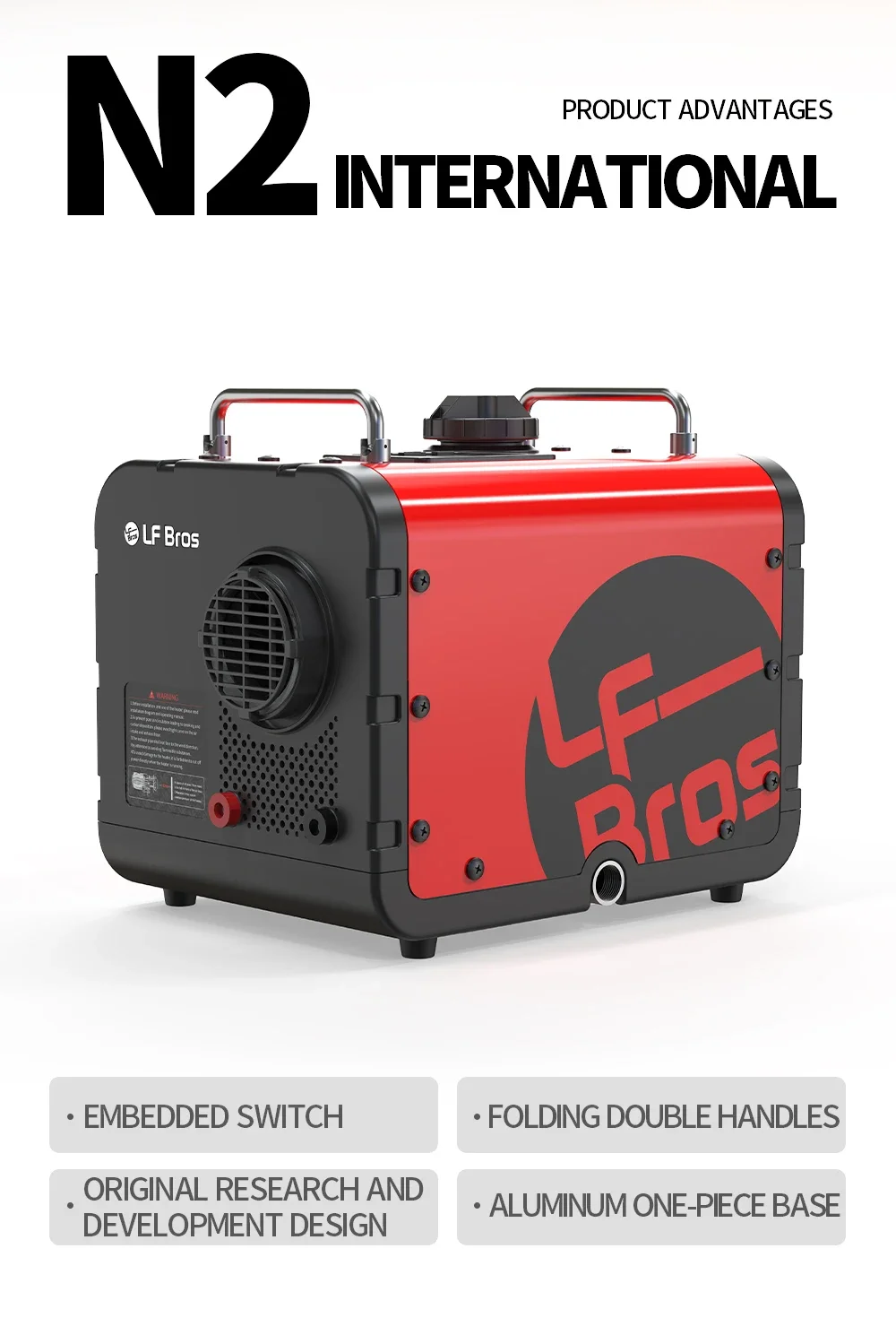 Portable Parking Diesel Heater, 5kW, 12V, 24V, 220V - detail 4