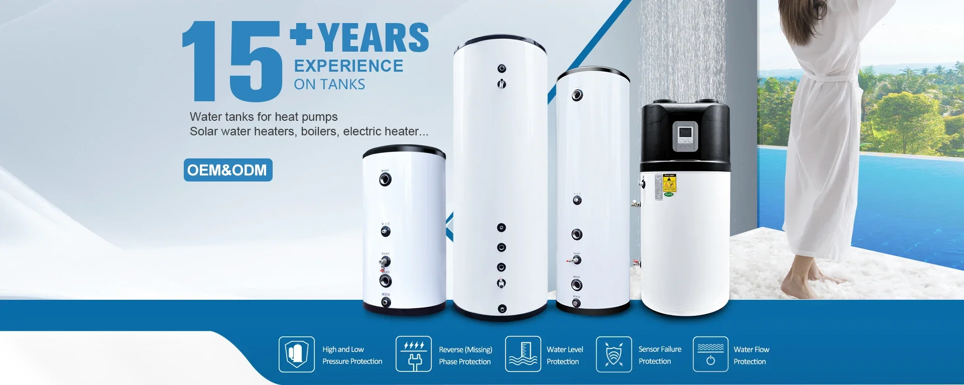 Water Heater, 100l, 200l, 260l, 300l - detail 2