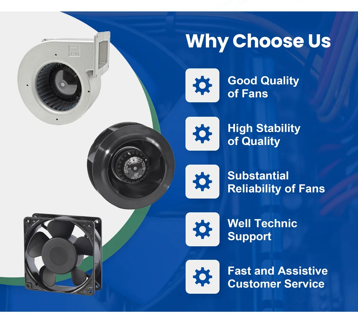 Crossflow Duct Fan, 160, Ceiling, Stainless, Steel - detail 20