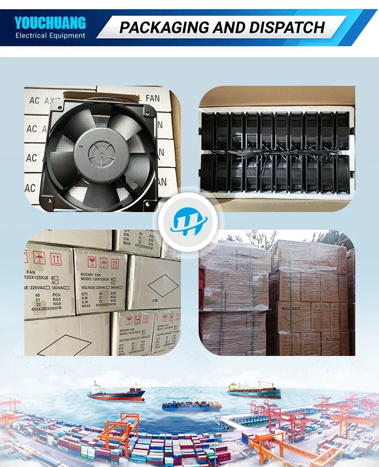 Ac20572 Axial Cooling Fan, AC200V, Aluminum, Explosion-Proof - detail 24