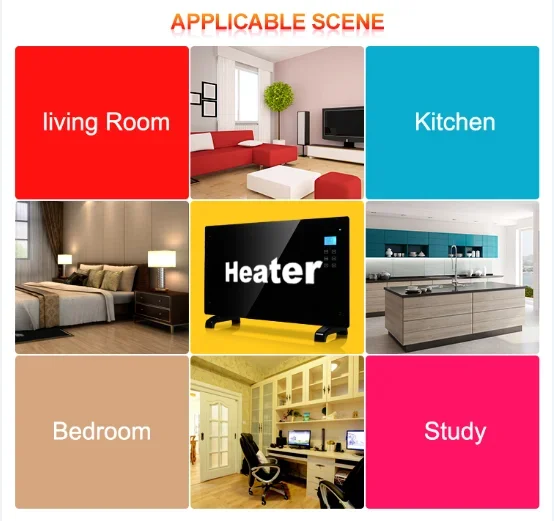 Metal Electric Convector Heater, 24-Hour, 220V-240V - detail 6