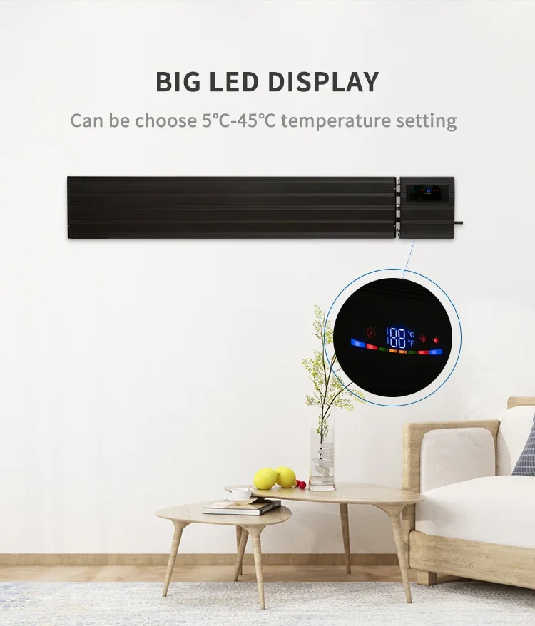 Infrared Electric Heater, Wall, LED - detail 6