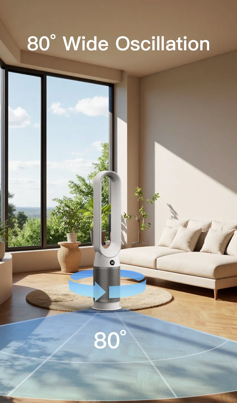 Bladeless Fan, Portable, Electric Power, 30 - detail 6
