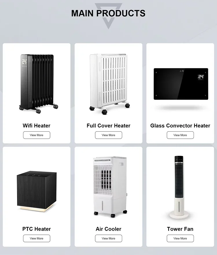 Portable Home Heater, 1000W, Plastic - detail 8